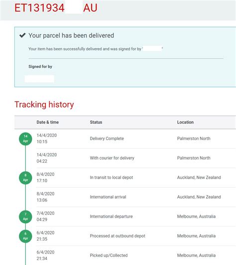 nz post tracking status.